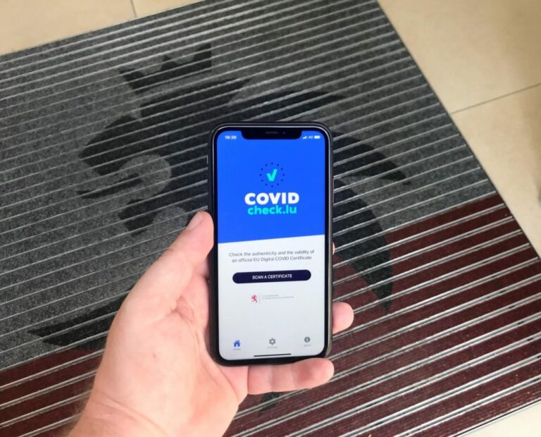 "CovidCheck" en place Servior